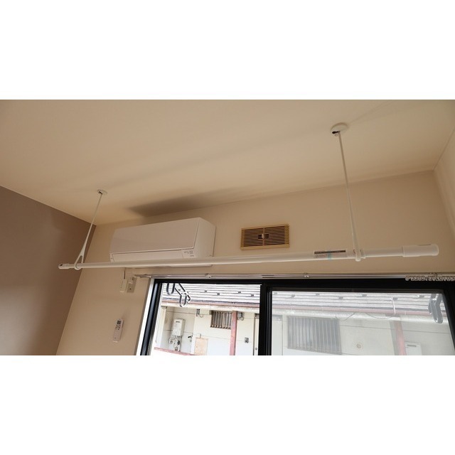 室内物干し設置しました★