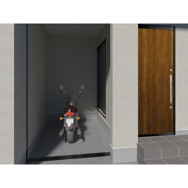 ガレージのパース★※現況優先