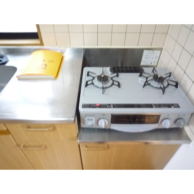 2口ガスコンロ設置済♪