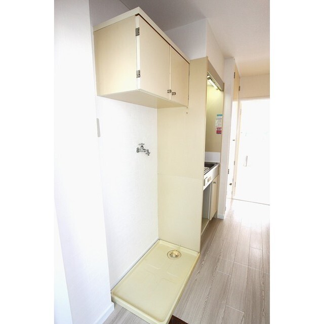 室内洗濯機置き場♪