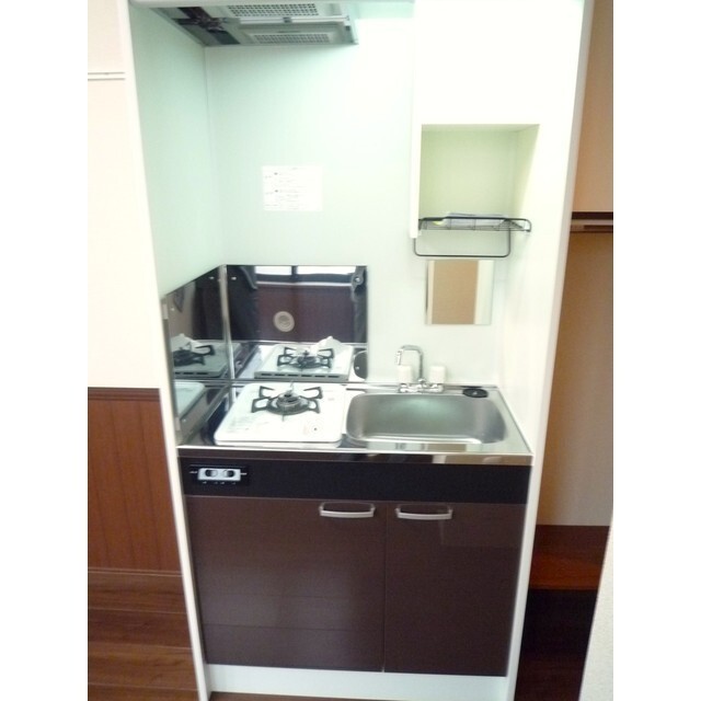 1口ガスコンロ付キッチン