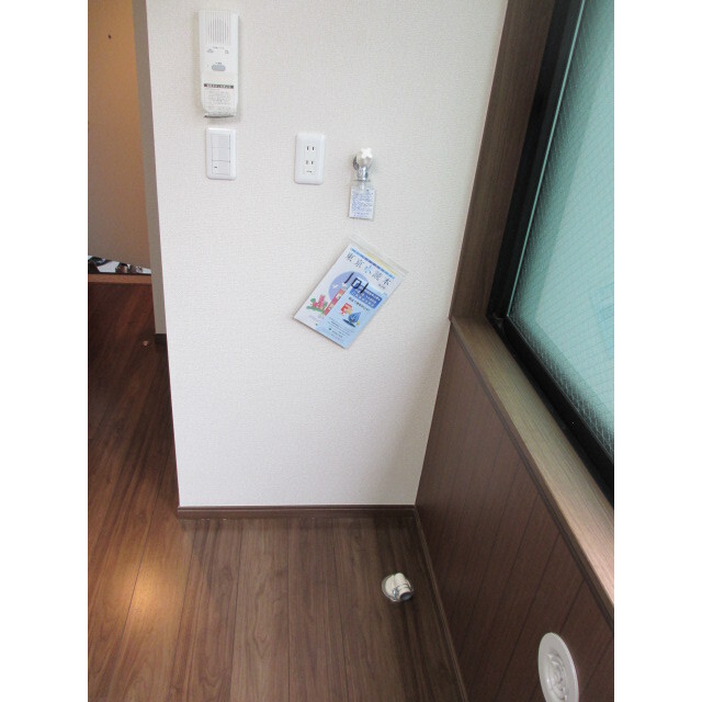 室内洗濯機置き場♪