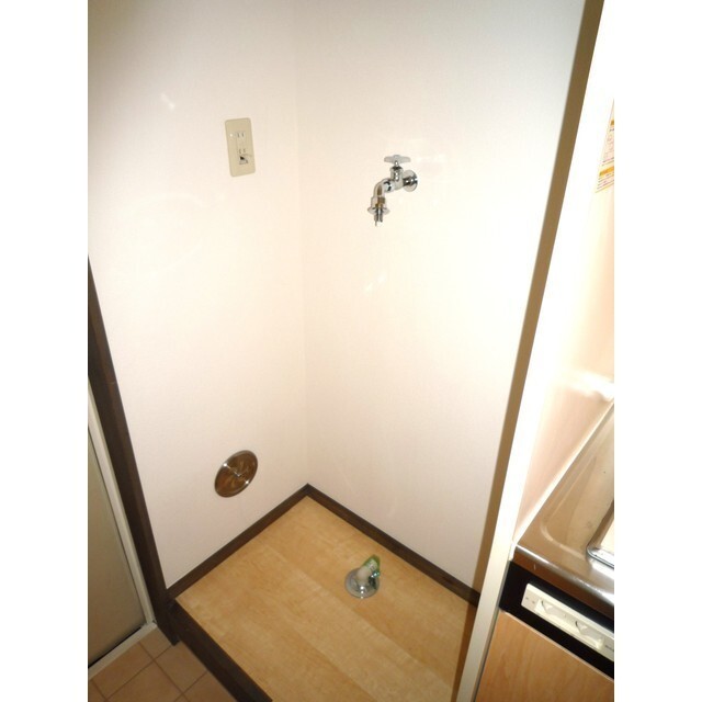 室内洗濯機置き場♪