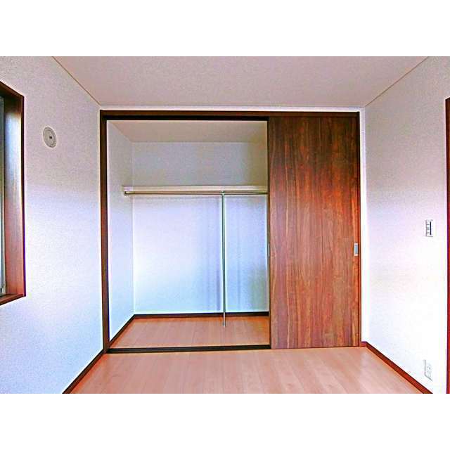 大きめクローゼットで収納力ばっちりです