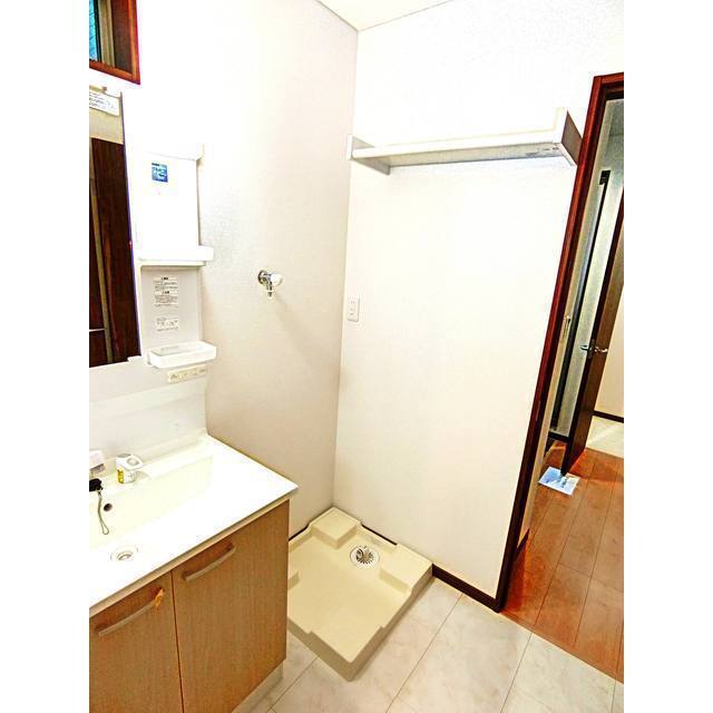 室内洗濯機置き場