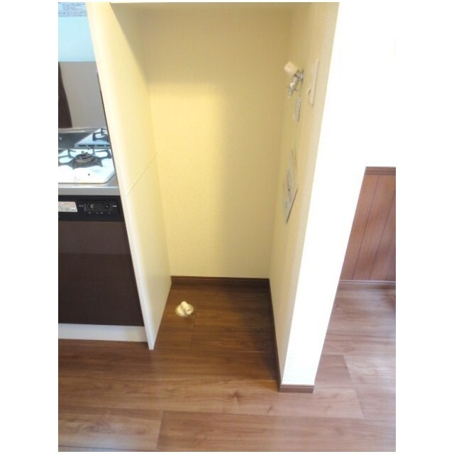 室内洗濯機置き場♪