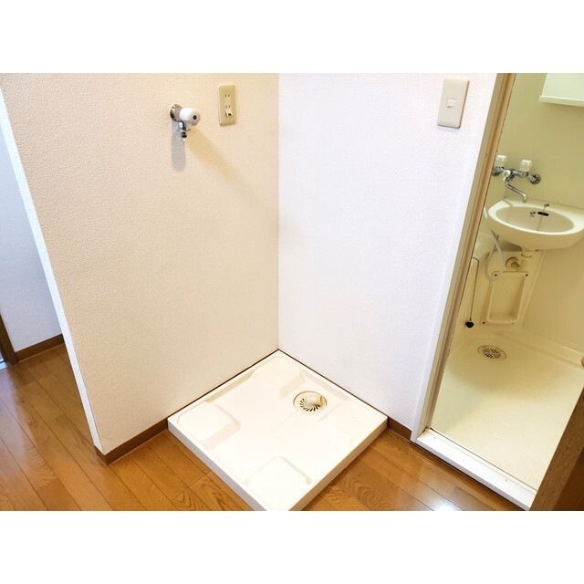 室内洗濯機置き場♪