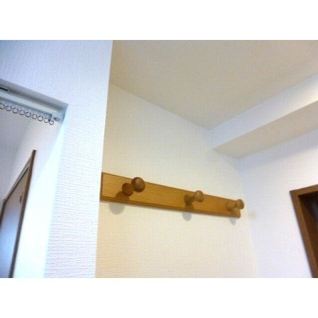 玄関に3連フック★