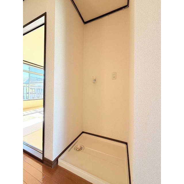 洗濯機も室内に設置出来ます！