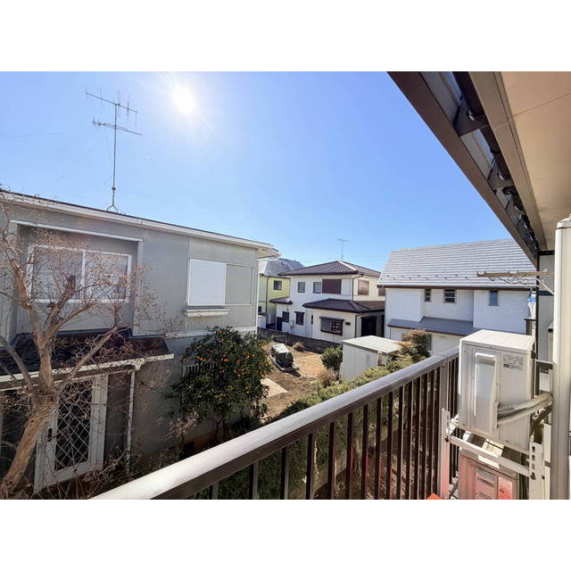 バルコニーからの景色