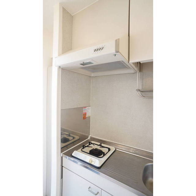 一口ガスコンロがついています