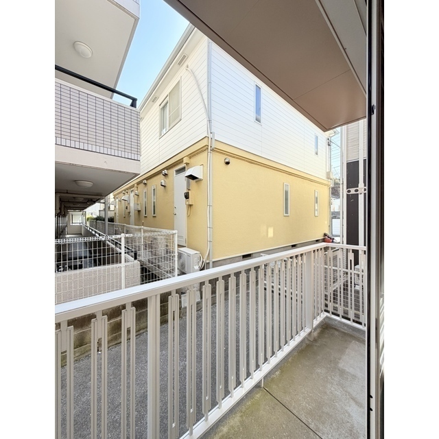 バルコニー側の眺望です