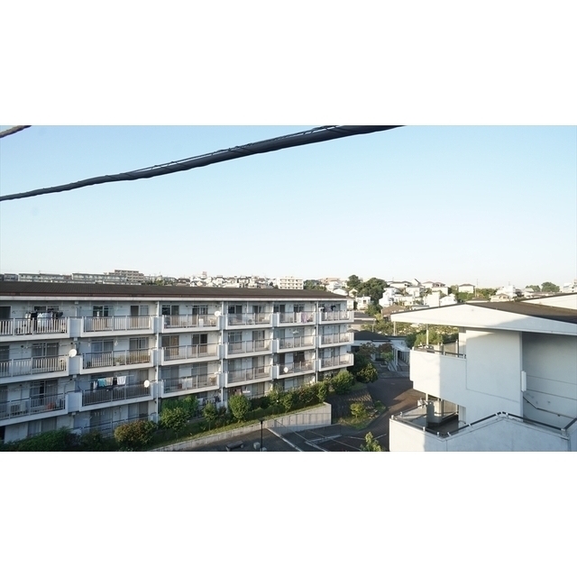 バルコニーからの眺望です！