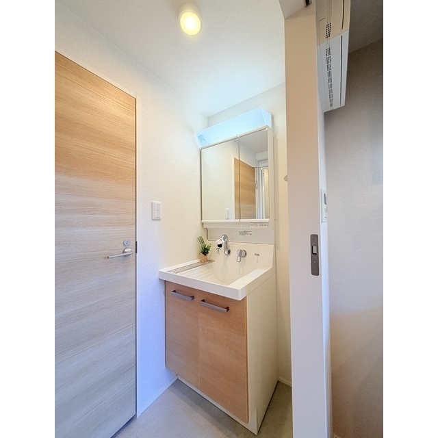 独立洗面台付きが人気のポイント♪