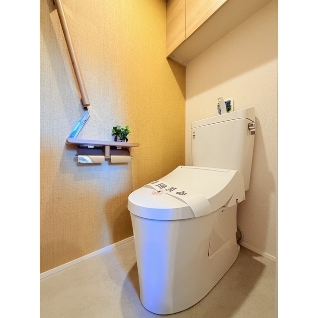 洗浄便座付きはうれしいです♪