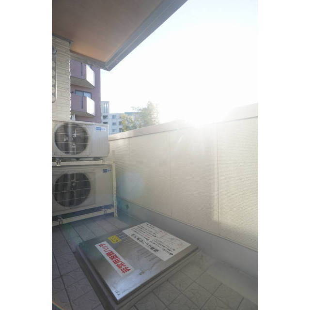 広いバルコニー♪