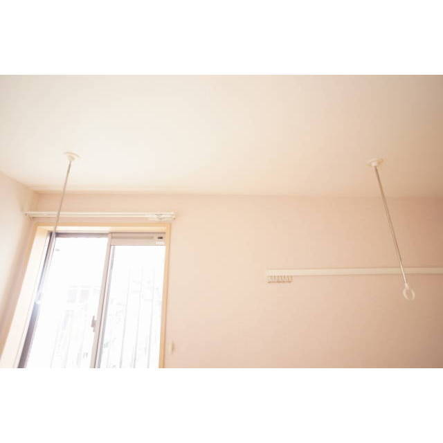 便利な室内物干し付き♪