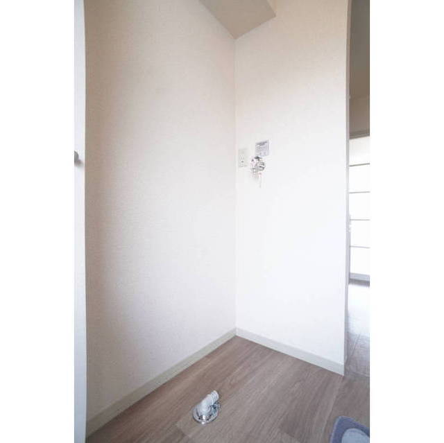 勿論、洗濯機も室内へ設置OK♪