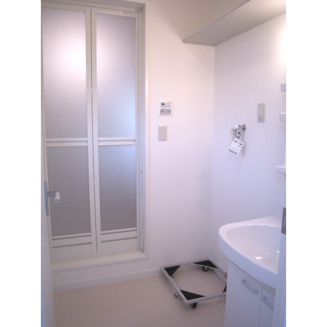 ゆとりの洗面脱衣スペース