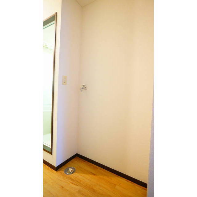 室内洗濯機置き場です