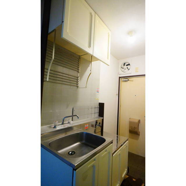 ２口のガスコンロが設置できます