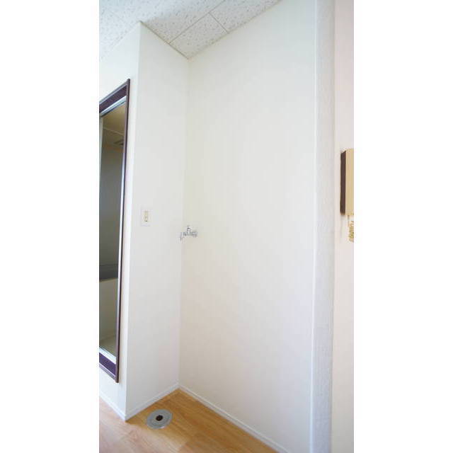 室内の洗濯機置き場