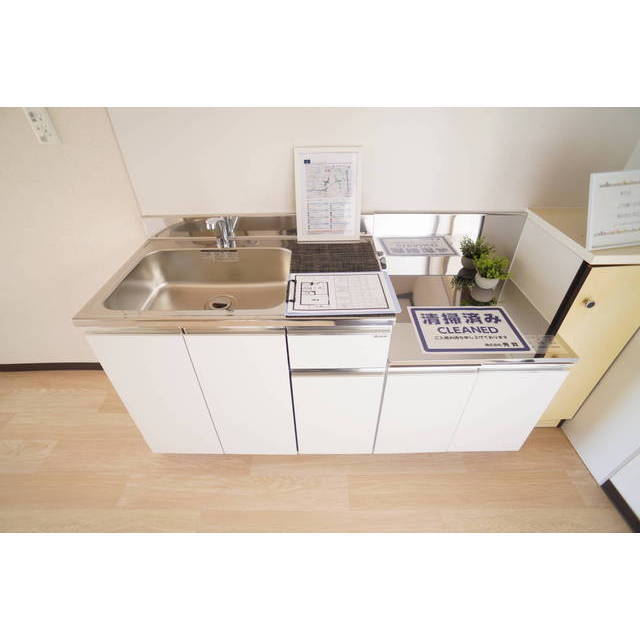 お好みのコンロを設置可能です♪