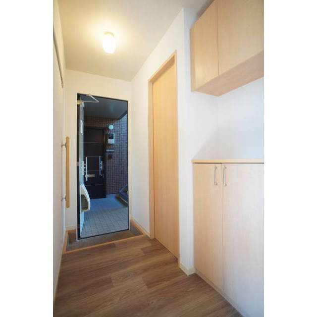 段差の少ない玄関ホール♪