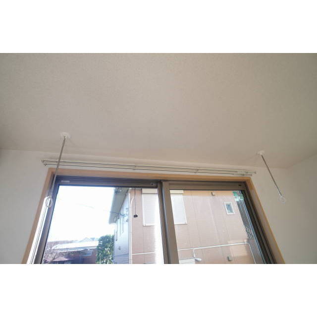 室内物干しも付いてます♪