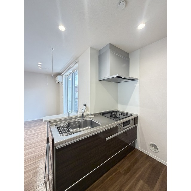 オープンカウンターキッチンは人気♪