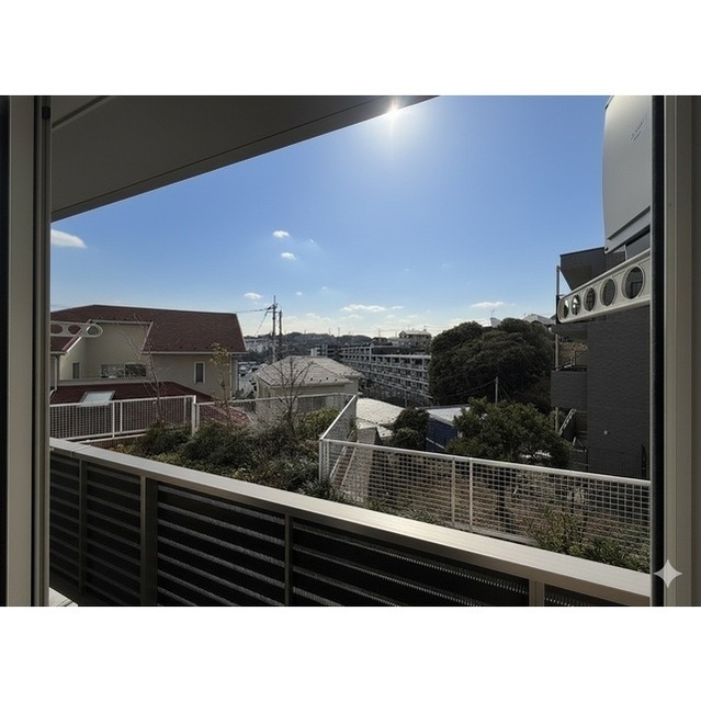 遮蔽物がなく開放的な眺望♪