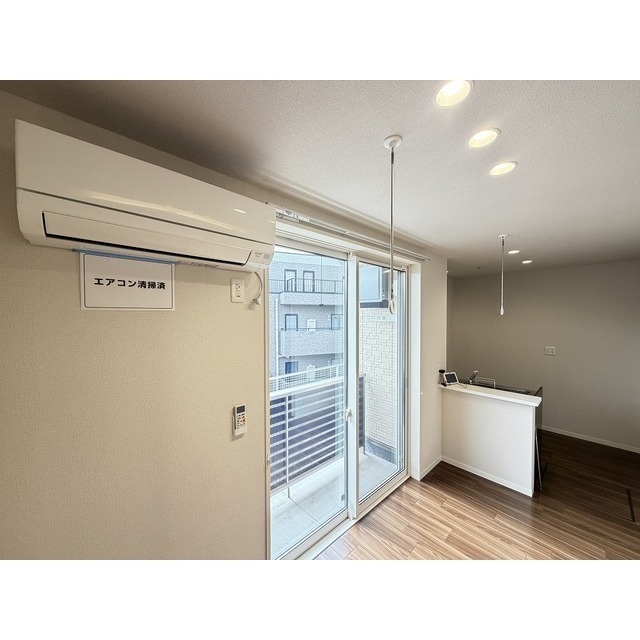 リビングにある室内物干し♪