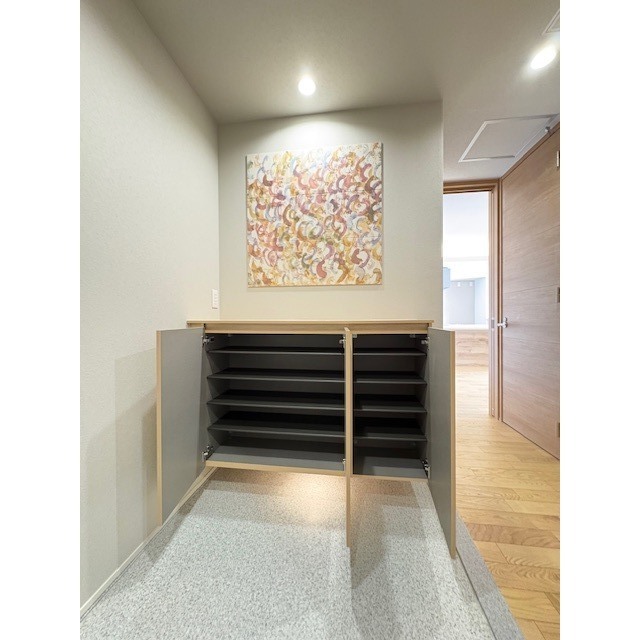 容量充分なシューズボックス♪