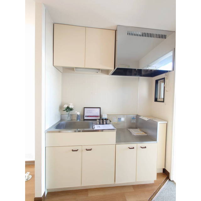 ２口ガスコンロを設置できます