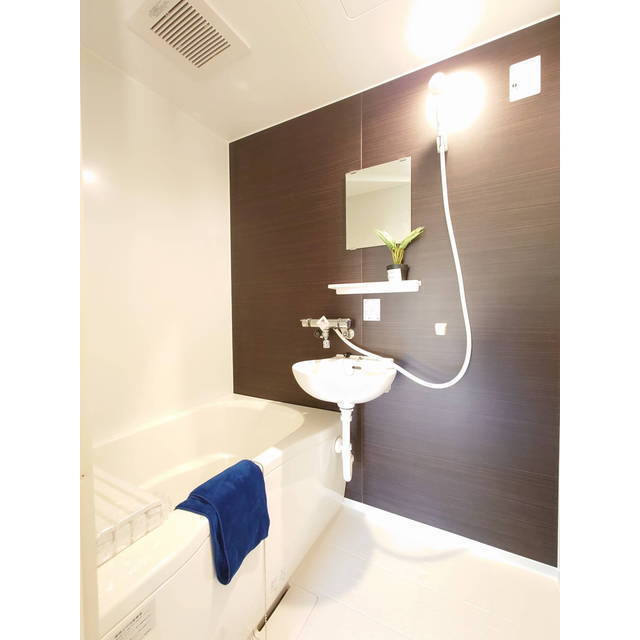 清潔感ある浴室