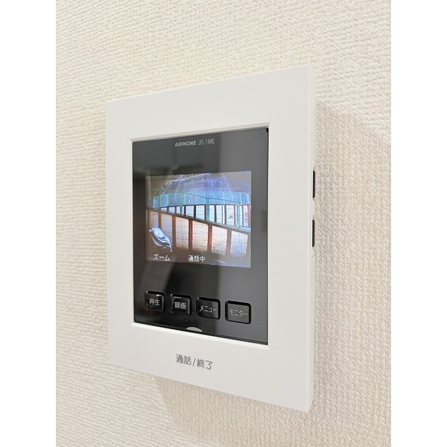 防犯面も安心のTVモニターホン完備