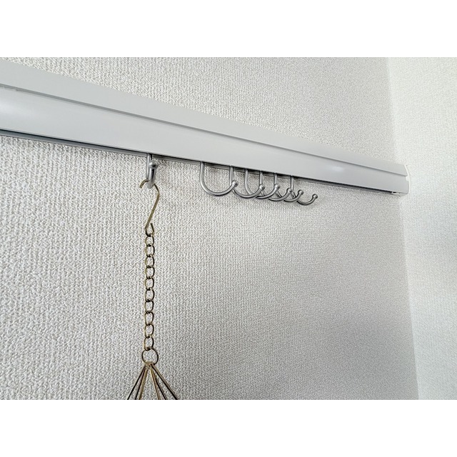 お部屋の壁にはリードフック付き♪