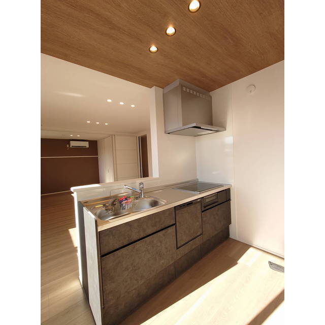 食洗器もついたIHシステムキッチン