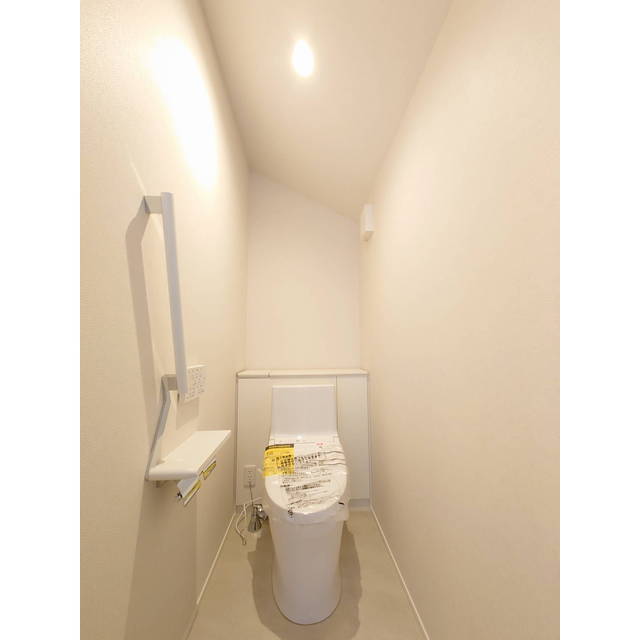 快適な多機能便座がついています