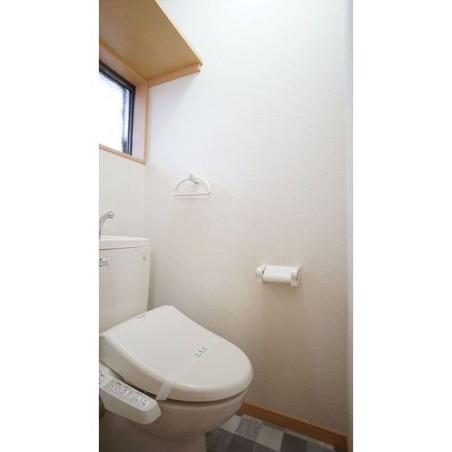 嬉しい多機能便座。