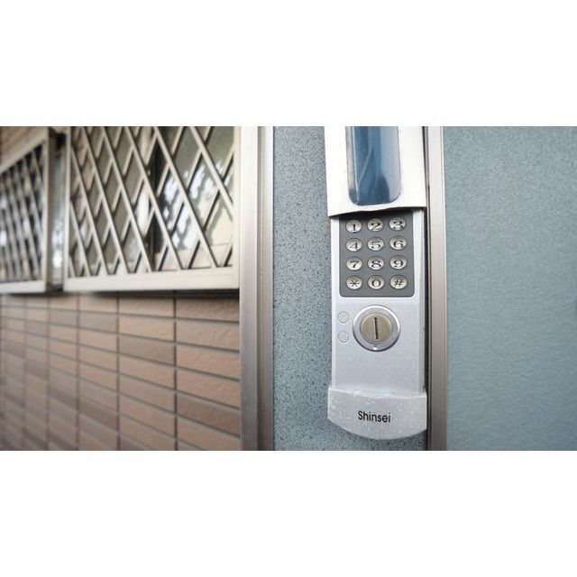 デジタルロックでセキュリティも安心です。