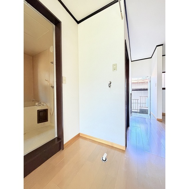 洗濯機置場です♪