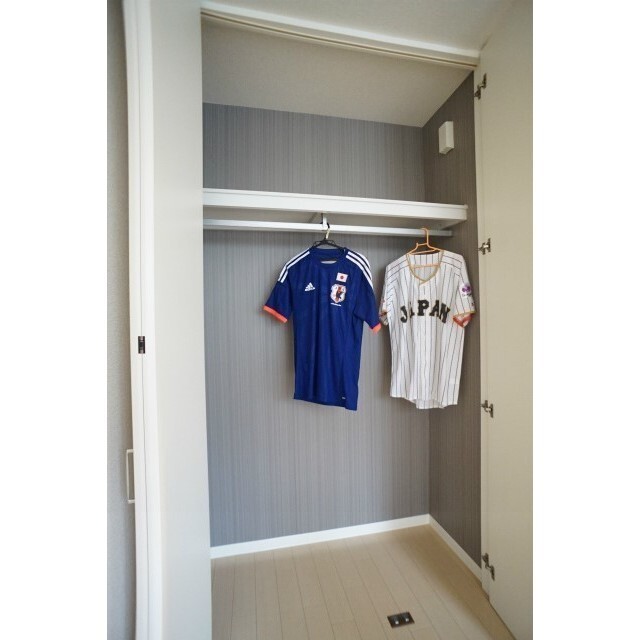 寝室にクロゼット付き♪