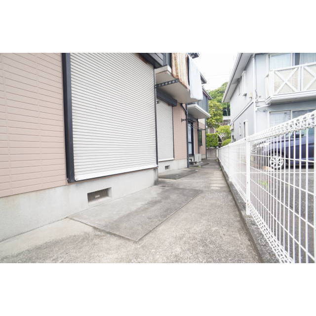 1階テラスは日当たり良好♪