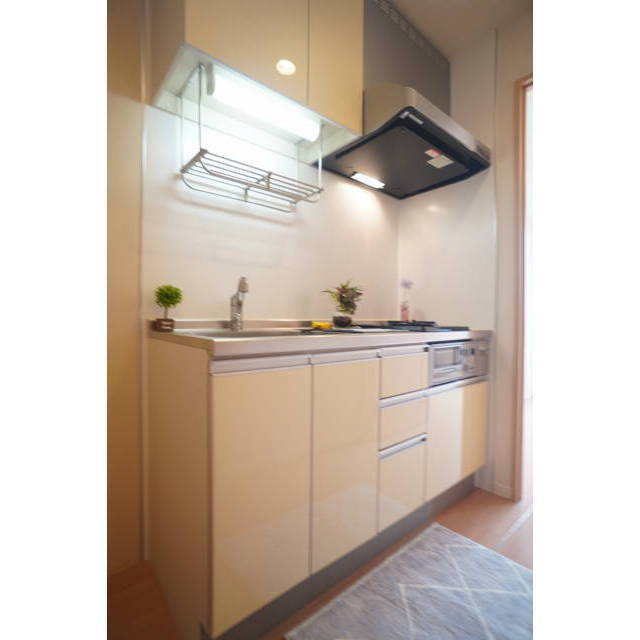 お料理好きには嬉しい２口コンロ付のシステムキッチン♪