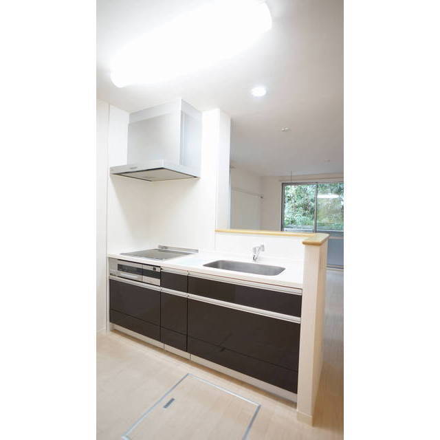 ３口IHのシステムキッチン