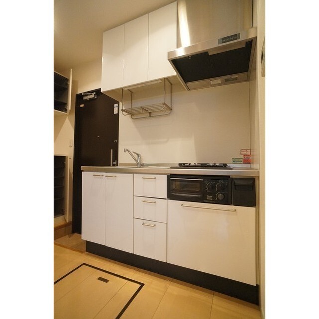 2口コンロ付きのキッチン♪