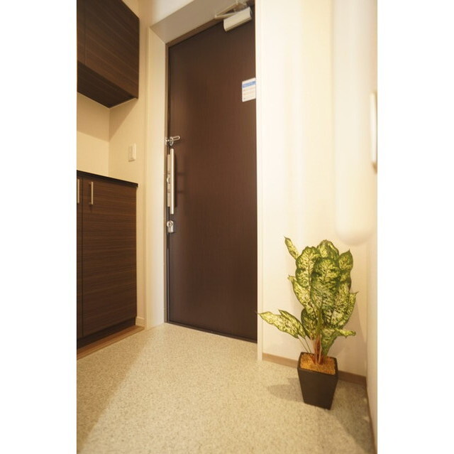 玄関には2段の下駄箱付き♪