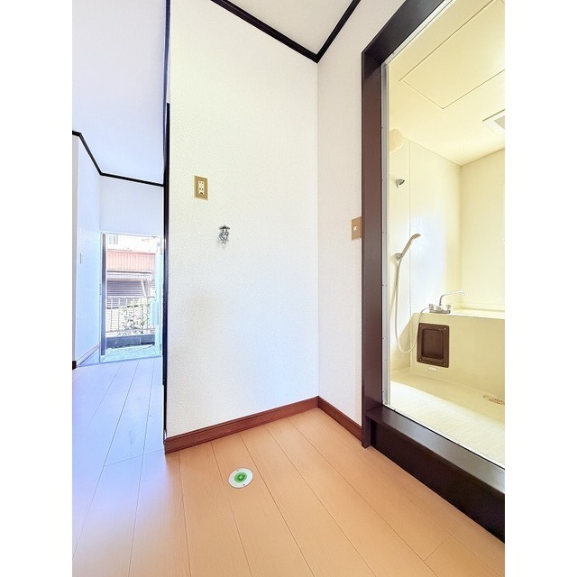 洗濯機置場です♪