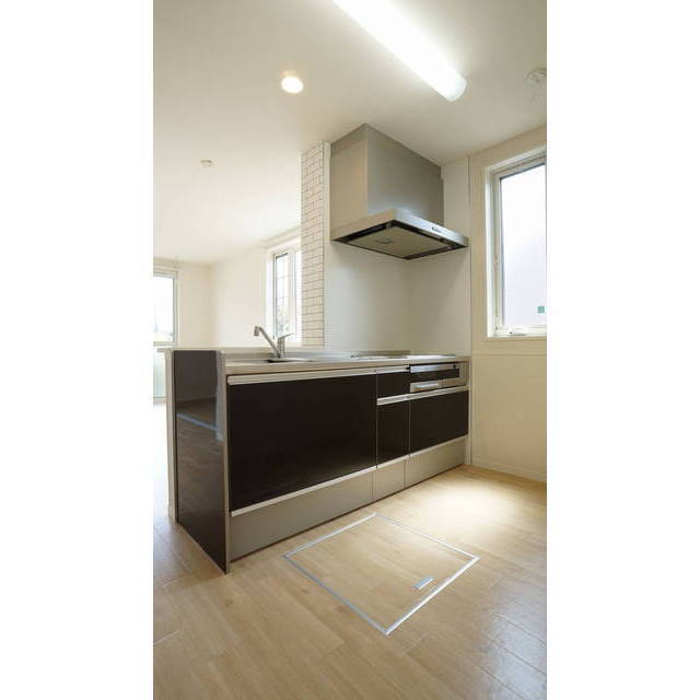 IHコンロのシステムキッチン